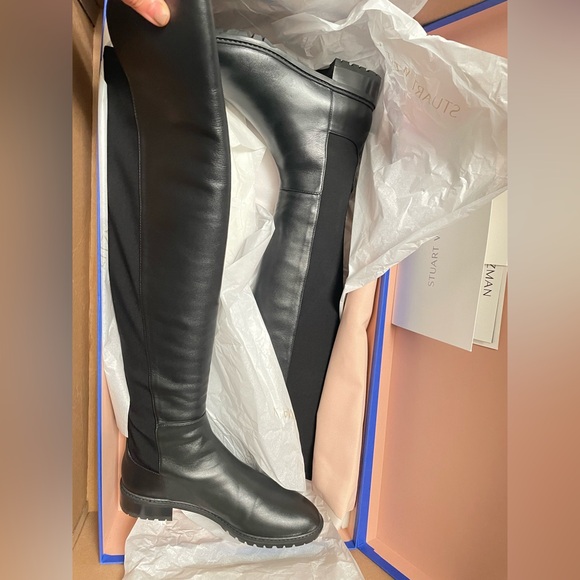 Stuart Weitzman Women's 5050 City Boots - Picture 3 of 7
